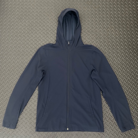 Lululemon Twill Chill Hoodie Mens Sz Small Nautical Navy  Stretch Performance - Picture 2 of 9